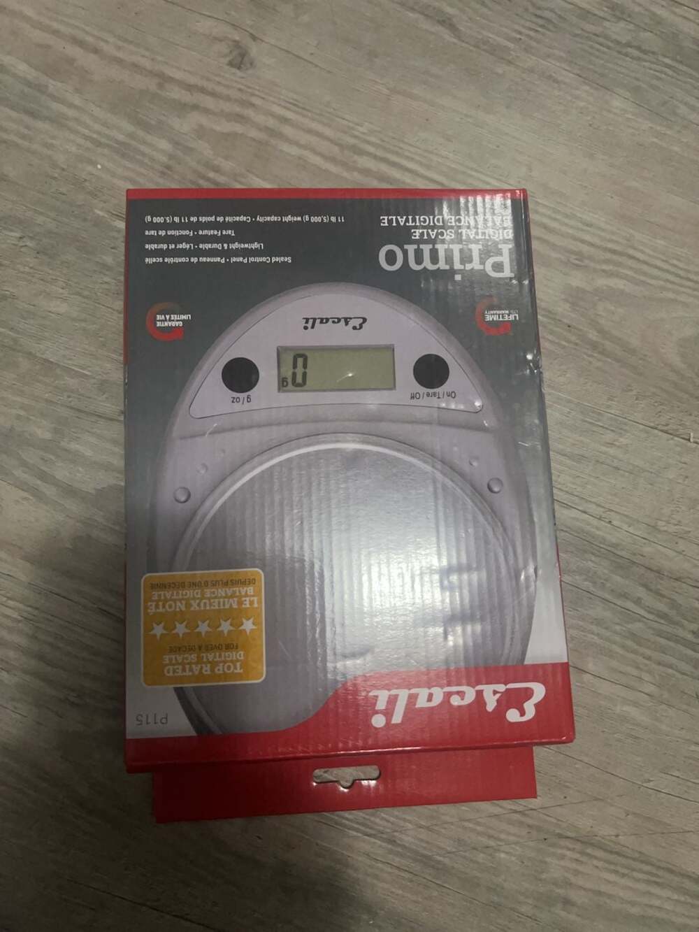 Escali Primo Digital Kitchen Scale P115